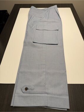 Banana Republic Factory Women’s Light Blue Cargo Dress Pants Size 4